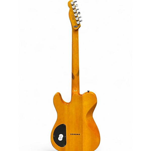 Used Fender Special Edition Custom Telecaster FMT HH Amber Solid Body Electric Guitar