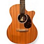 Used Martin GPC-X2E Macassar Ebony Natural Acoustic Electric Guitar