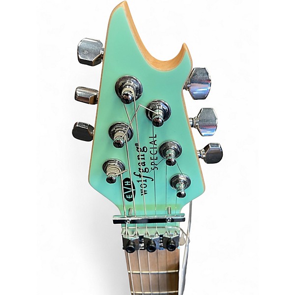 Used EVH Wolfgang Special Surf Green Solid Body Electric Guitar