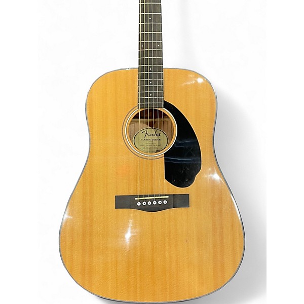 Used Fender CD60S Natural Acoustic Guitar