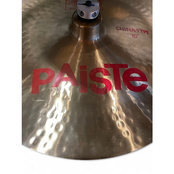 Used Paiste 18in 2002 CHINA Cymbal