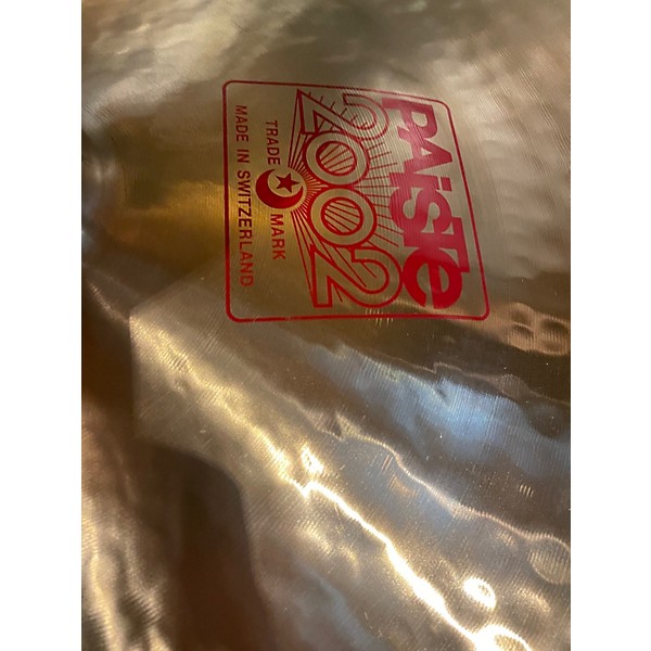 Used Paiste 18in 2002 CHINA Cymbal