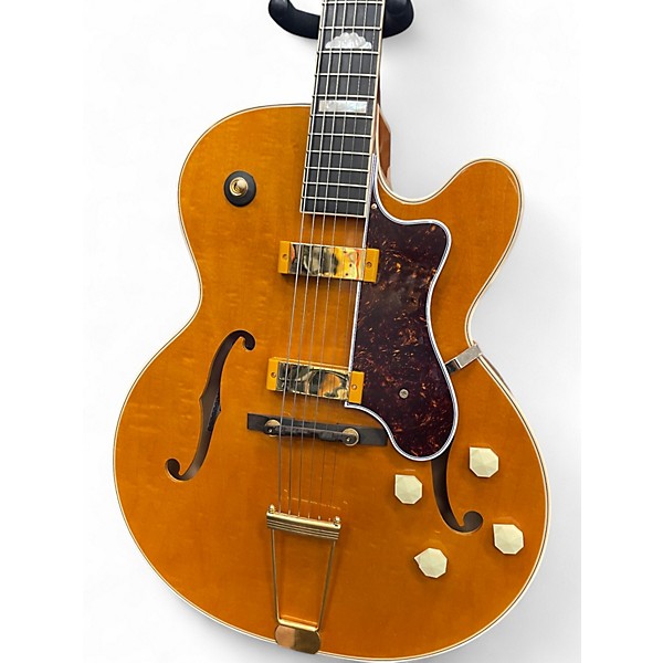 Used Epiphone 150th Anniversary Zephyr Deluxe Regent Vintage Blonde Hollow Body Electric Guitar