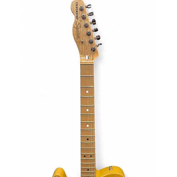 Used Squier Affinity Telecaster Butterscotch Blonde Solid Body Electric Guitar