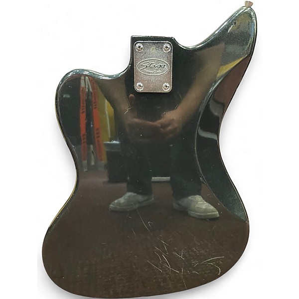 Used Stagg STAGGUAR Black Electric Bass Guitar