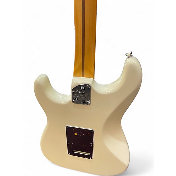 Used Fender American Professional II Stratocaster Olympic White Solid Body Electric Guitar