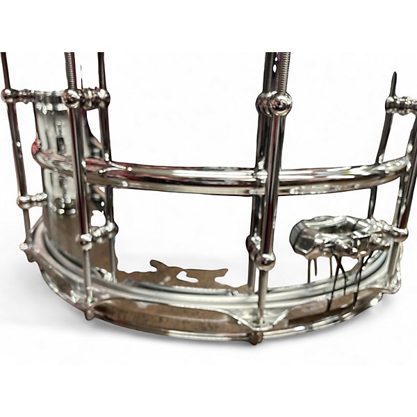 Used Ludwig 14X8 Supralite Snare STEEL Drum