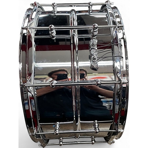 Used Ludwig 14X8 Supralite Snare STEEL Drum