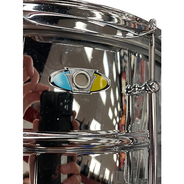 Used Ludwig 14X8 Supralite Snare STEEL Drum