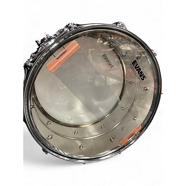Used Ludwig 14X8 Supralite Snare STEEL Drum