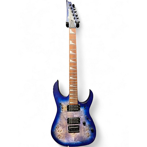 Used Ibanez RGRT621DPB Blue Lagoon Burst Solid Body Electric Guitar