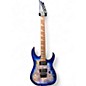 Used Ibanez RGRT621DPB Blue Lagoon Burst Solid Body Electric Guitar thumbnail
