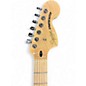Used 2021 Squier Affinity Stratocaster FMT HSS Black Burst Solid Body Electric Guitar