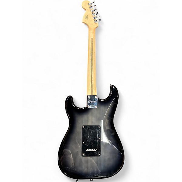 Used 2021 Squier Affinity Stratocaster FMT HSS Black Burst Solid Body Electric Guitar