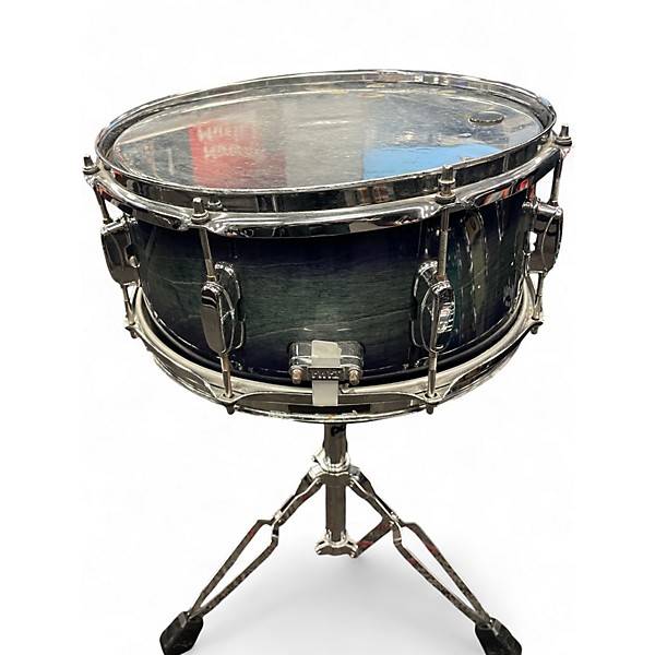 Used TAMA 7.5X14 Artwood Snare Blue Onyx Drum