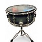 Used TAMA 7.5X14 Artwood Snare Blue Onyx Drum