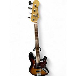 Used Fender Vintera 60s Jazz Bass 2 Tone Sunburst Electric Bass Guitar