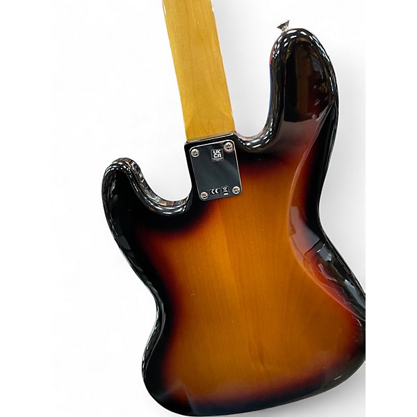 Used Fender Vintera 60s Jazz Bass 2 Tone Sunburst Electric Bass Guitar