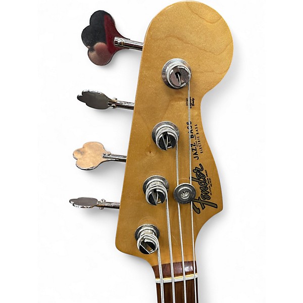 Used Fender Vintera 60s Jazz Bass 2 Tone Sunburst Electric Bass Guitar
