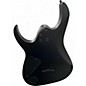 Used Ibanez RGIXL7 Iron Label Black Solid Body Electric Guitar