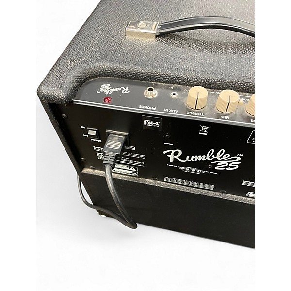 Used Fender RUMBLE 25 Bass Combo Amp