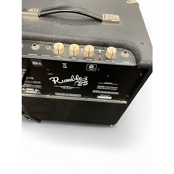Used Fender RUMBLE 25 Bass Combo Amp