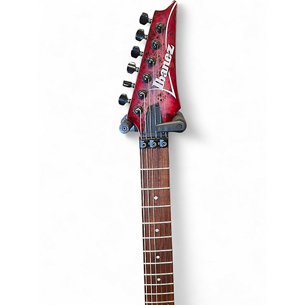 Used Ibanez RG471AH RG Series red eclipse burst Solid Body Electric Guitar