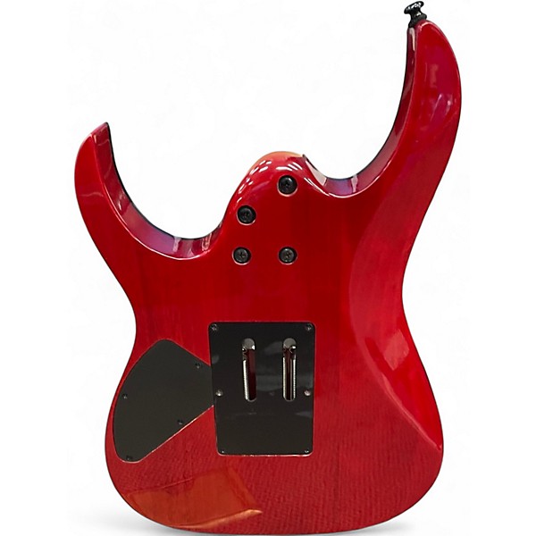 Used Ibanez RG471AH RG Series red eclipse burst Solid Body Electric Guitar