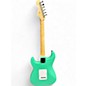 Used Squier Debut Collection Strat Turquoise Solid Body Electric Guitar