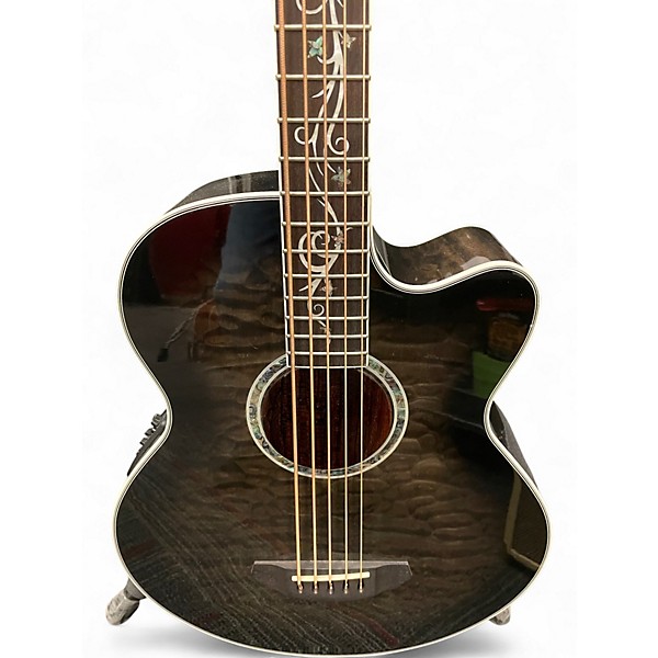 Used Michael Kelly DRAGONFLY 5 MKD5S SMOKE BURST Acoustic Bass Guitar