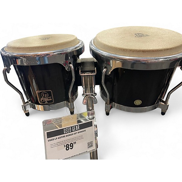 Used LP Aspire Bongo Set Bongos