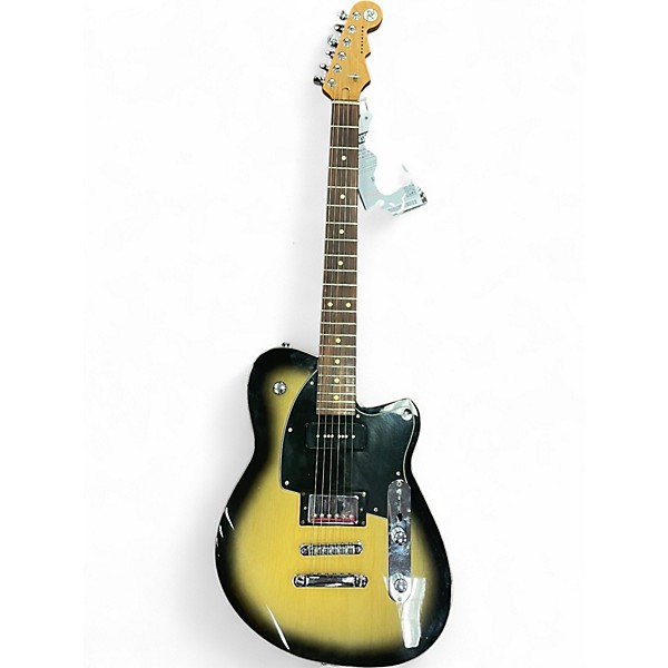 Used Reverend DOUBLE AGENT OG YELLOW BURST Solid Body Electric Guitar