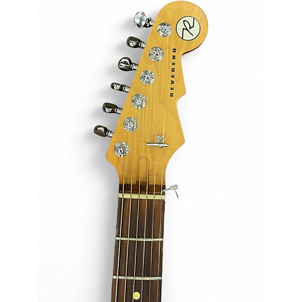 Used Reverend DOUBLE AGENT OG YELLOW BURST Solid Body Electric Guitar