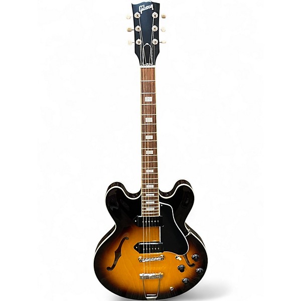 Used 2024 Gibson ES330 Vintage Sunburst Hollow Body Electric Guitar