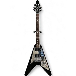 Used Gibson 70s Flying V Mirror Guitar Center-Exclusive Black Solid Body Electric Guitar