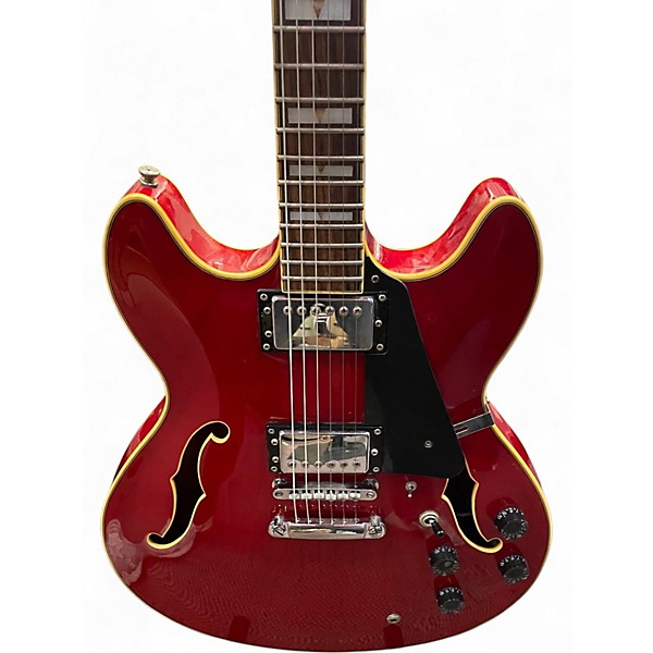 Used Vester 335 RED Hollow Body Electric Guitar
