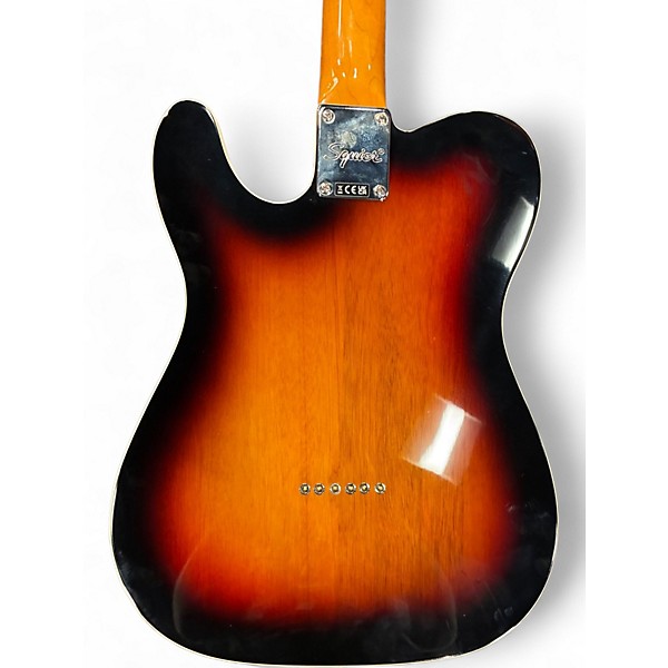 Used Squier CLASSIC VIBE BARITONE CUSTOM TELECASTER 3 Color Sunburst Baritone Guitars