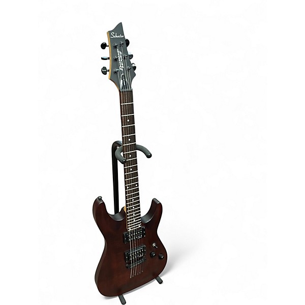 Used Schecter Guitar Research Omen 6 Natural Solid Body Electric Guitar