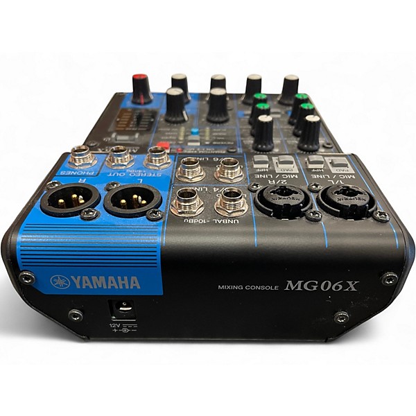 Used Yamaha MG06X Unpowered Mixer
