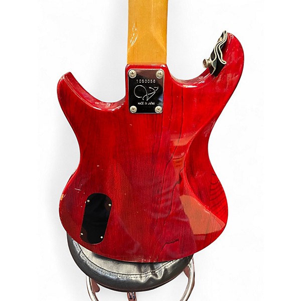 Used Vantage Avenger Red Electric Bass Guitar