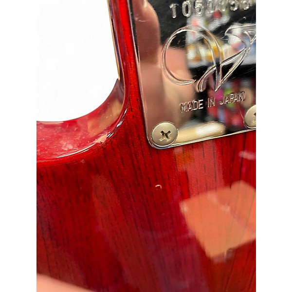 Used Vantage Avenger Red Electric Bass Guitar