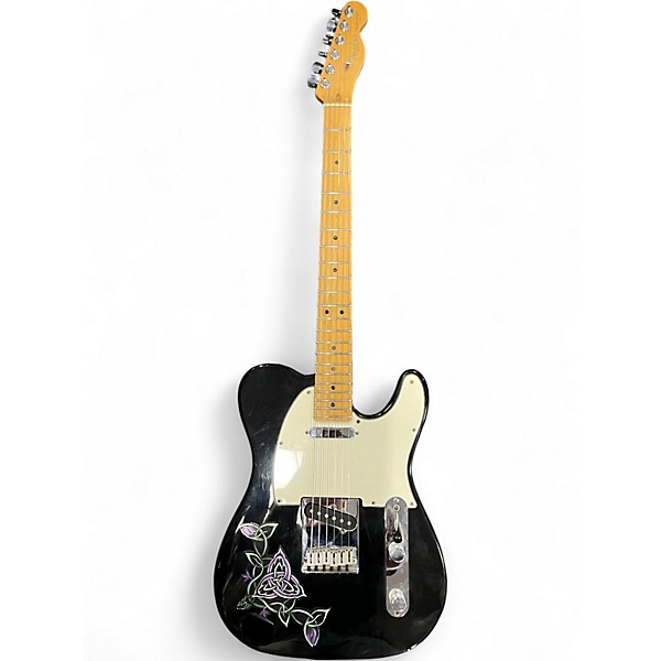 Used Fender American Standard Telecaster Black Solid Body Electric Guitar