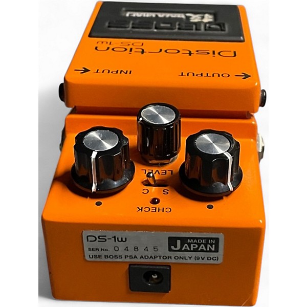 Used BOSS DS1W Distortion Effect Pedal