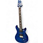 Used PRS SE Custom 24 Blue Solid Body Electric Guitar thumbnail