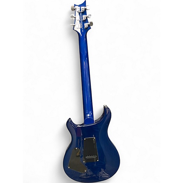 Used PRS SE Custom 24 Blue Solid Body Electric Guitar