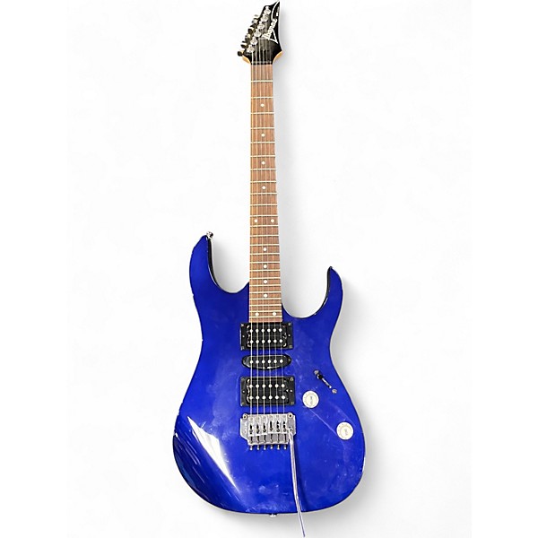 Used Ibanez RG170 Blue Solid Body Electric Guitar