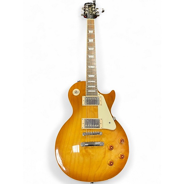 Used Epiphone Les Paul Standard 2 Tone Sunburst Solid Body Electric Guitar