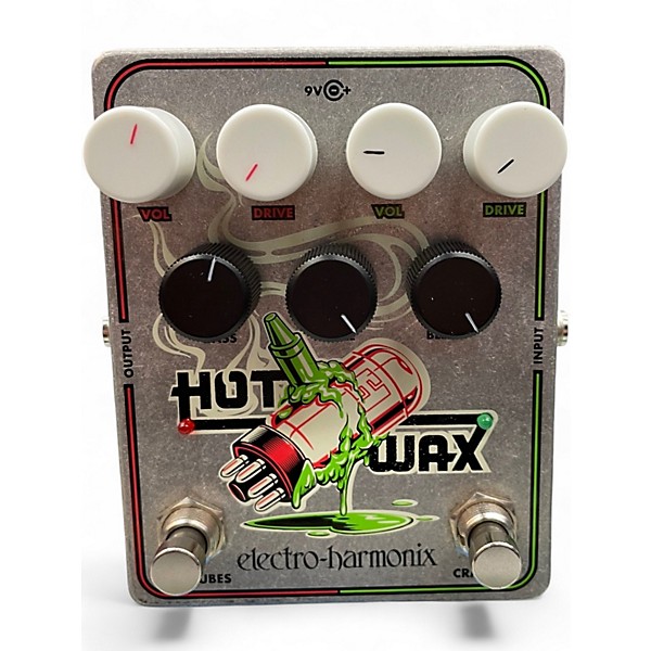 Used Electro-Harmonix Hot Wax Multi Overdrive Effect Pedal