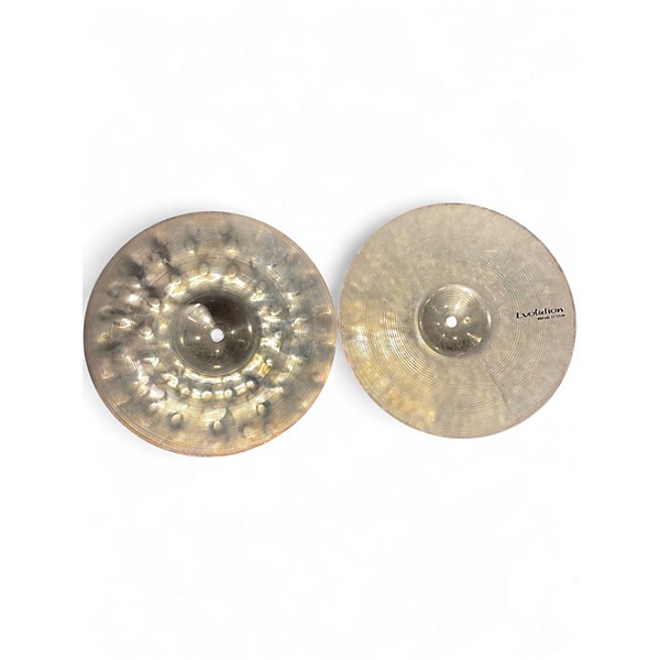 Used SABIAN 13in HHX DAVE WECKL PAIR Cymbal