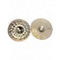 Used SABIAN 13in HHX DAVE WECKL PAIR Cymbal